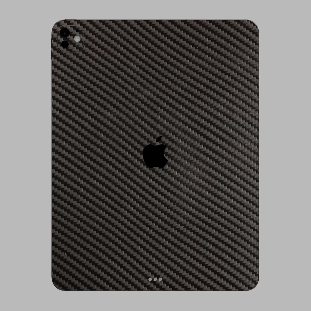 iPad Pro 13 M4 ( 2024 ) - 3D fekete karbon hátlap fólia