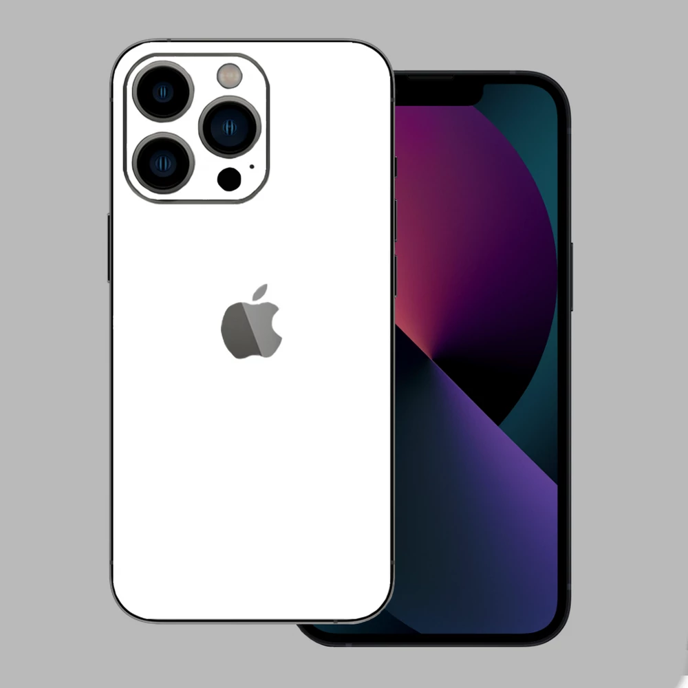 iPhone 13 Pro Max - Matt fehér hátlap fólia