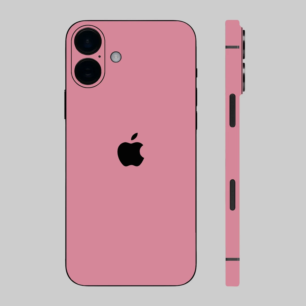 iPhone 16 Plus - Fényes pink hátlap fólia