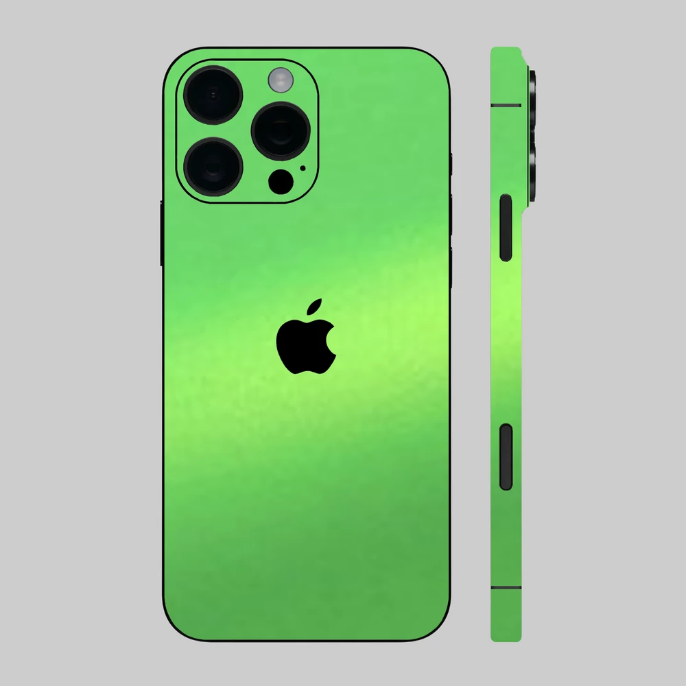 iPhone 16 Pro - Matt metál lime hátlap fólia