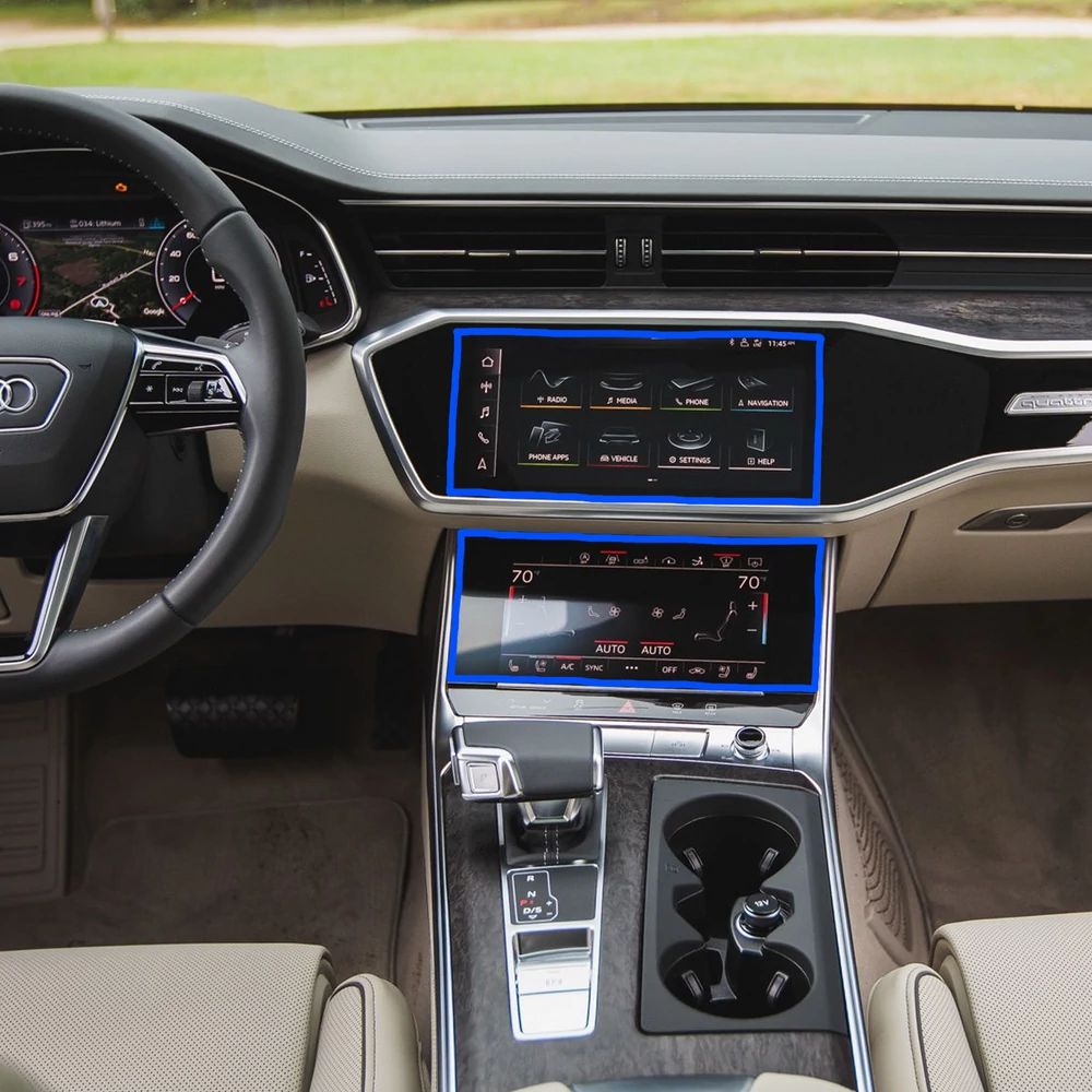 Audi A7 ( 2019-2025 ) - Kijelzővédő fólia
