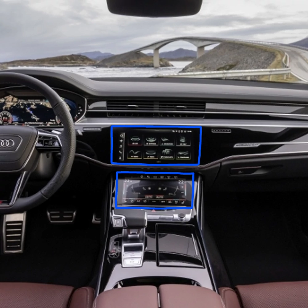 Audi A8 ( 2019-2024 ) - Kijelzővédő fólia