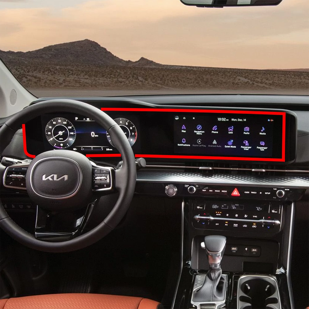 KIA Carnival ( 2022 - 2025 ) - Kijelzővédő fólia
