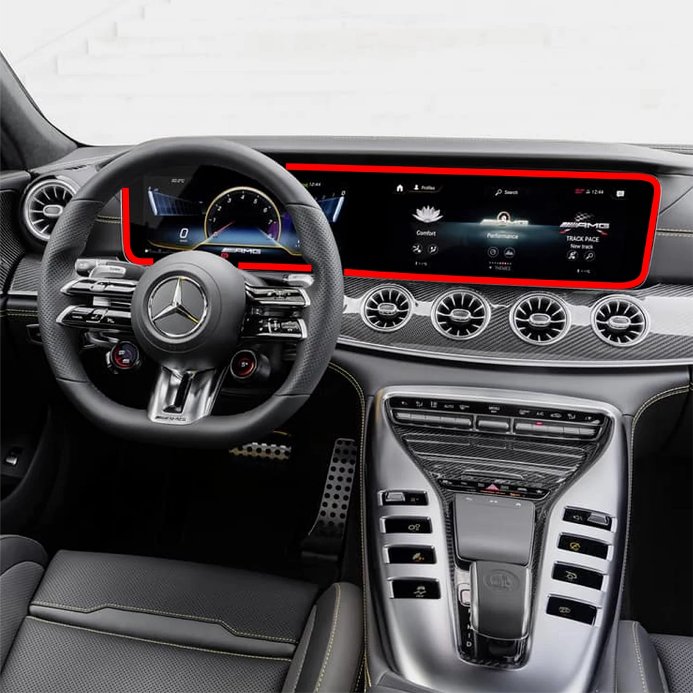 Mercedes-Benz AMG GT ( 2019 - 2023 ) - Kijelzővédő fólia