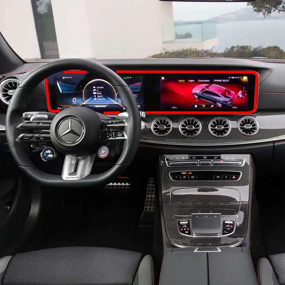 Mercedes-Benz E-osztály ( 2018 - 2024 ) - Kijelzővédő fólia