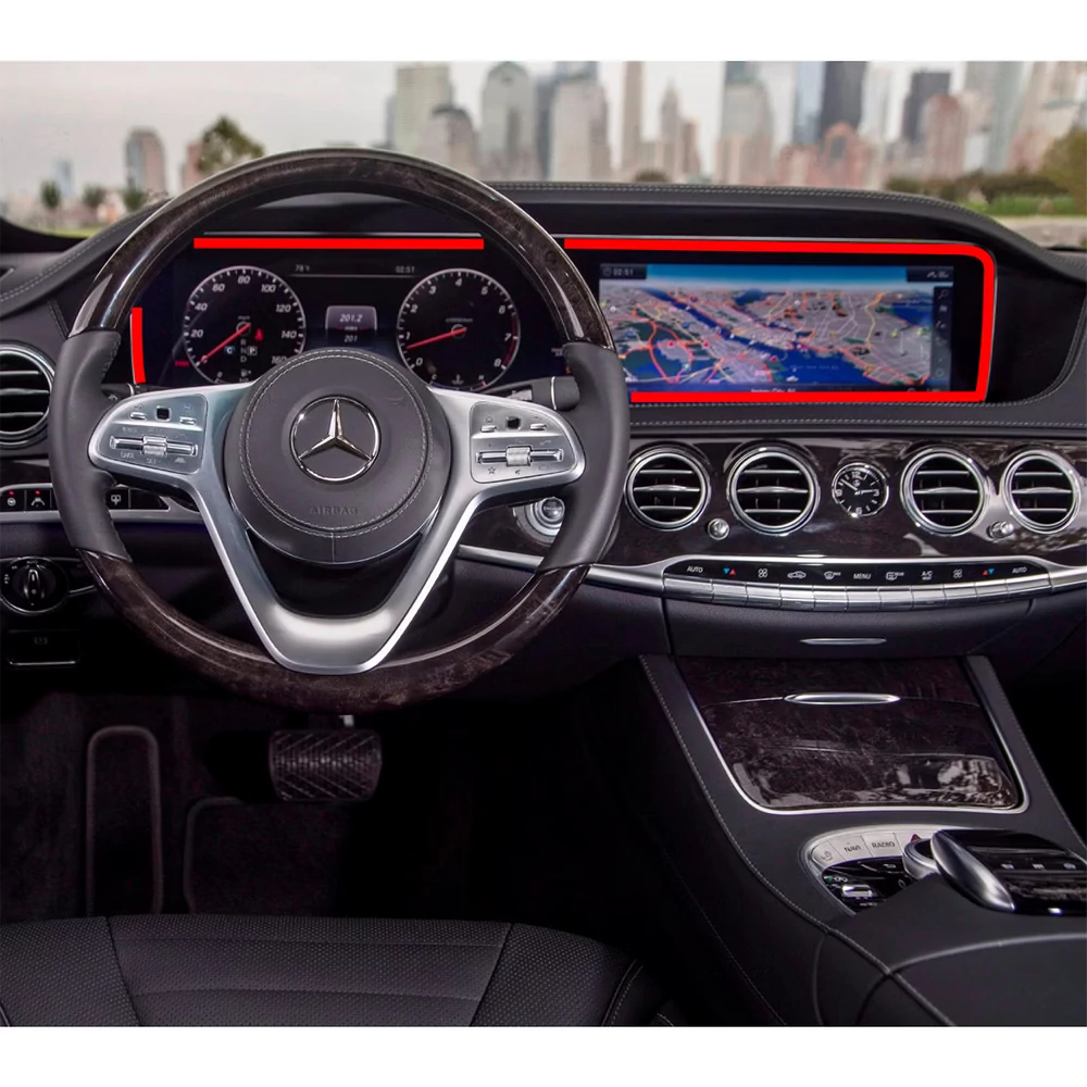 Mercedes-Benz S-osztály ( 2018 - 2021 ) - Kijelzővédő fólia