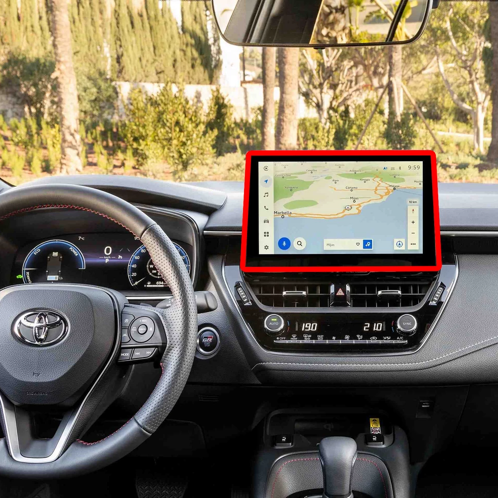 Toyota Corolla ( 2021-2025 ) - Kijelzővédő fólia