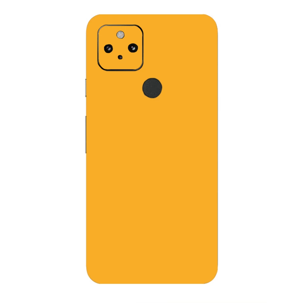 Pixel 5 - Fényes sárga hátlap fólia