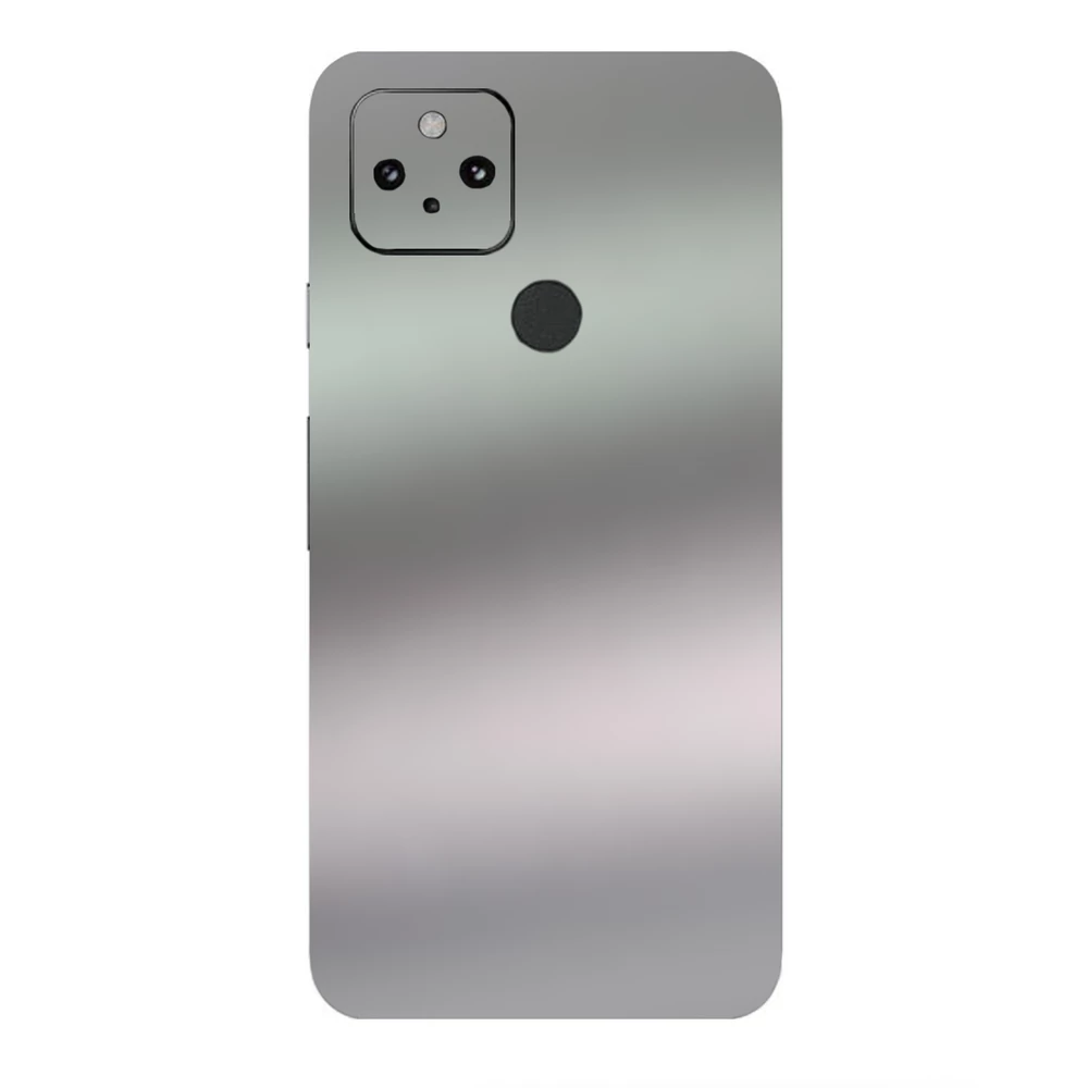 Pixel 5 - Matt króm ezüst hátlap fólia