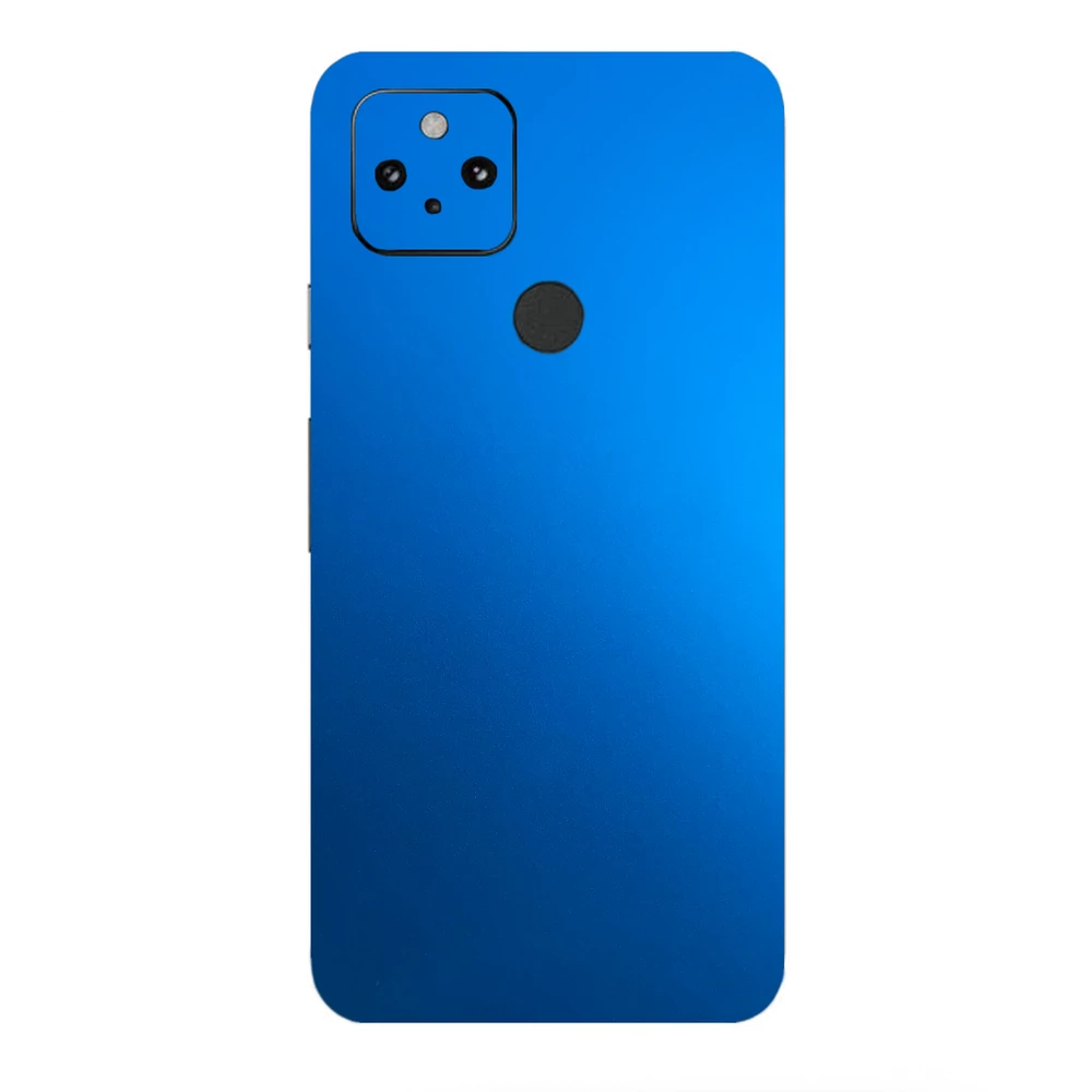 Pixel 5a - Matt króm világoskék hátlap fólia