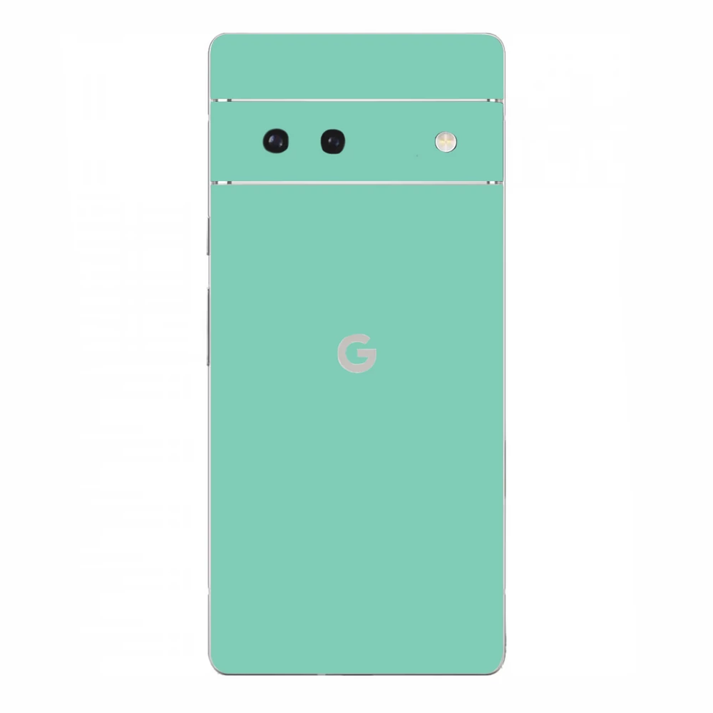 Pixel 6 - Fényes tiffany blue hátlap fólia