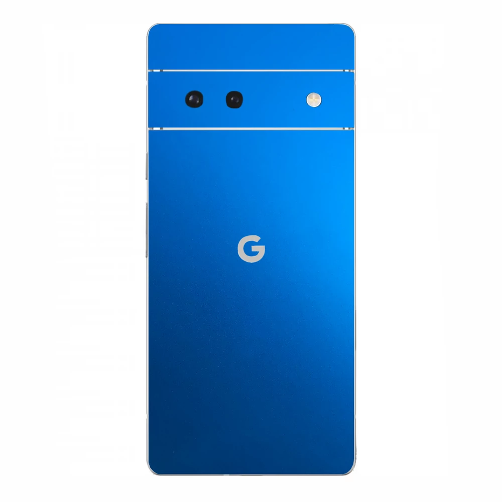 Pixel 6 - Matt króm világoskék hátlap fólia