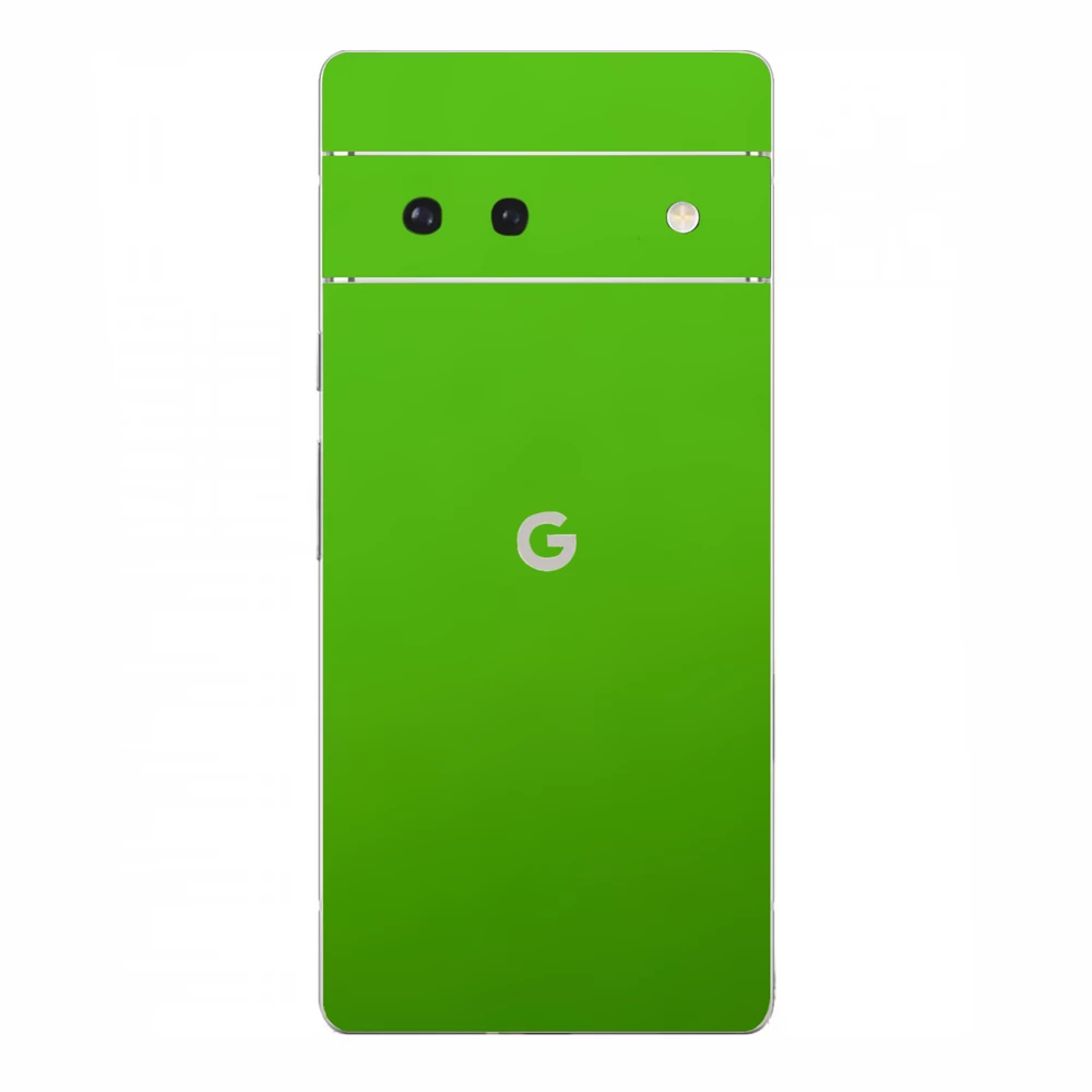 Pixel 6 - Matt zöld alma hátlap fólia