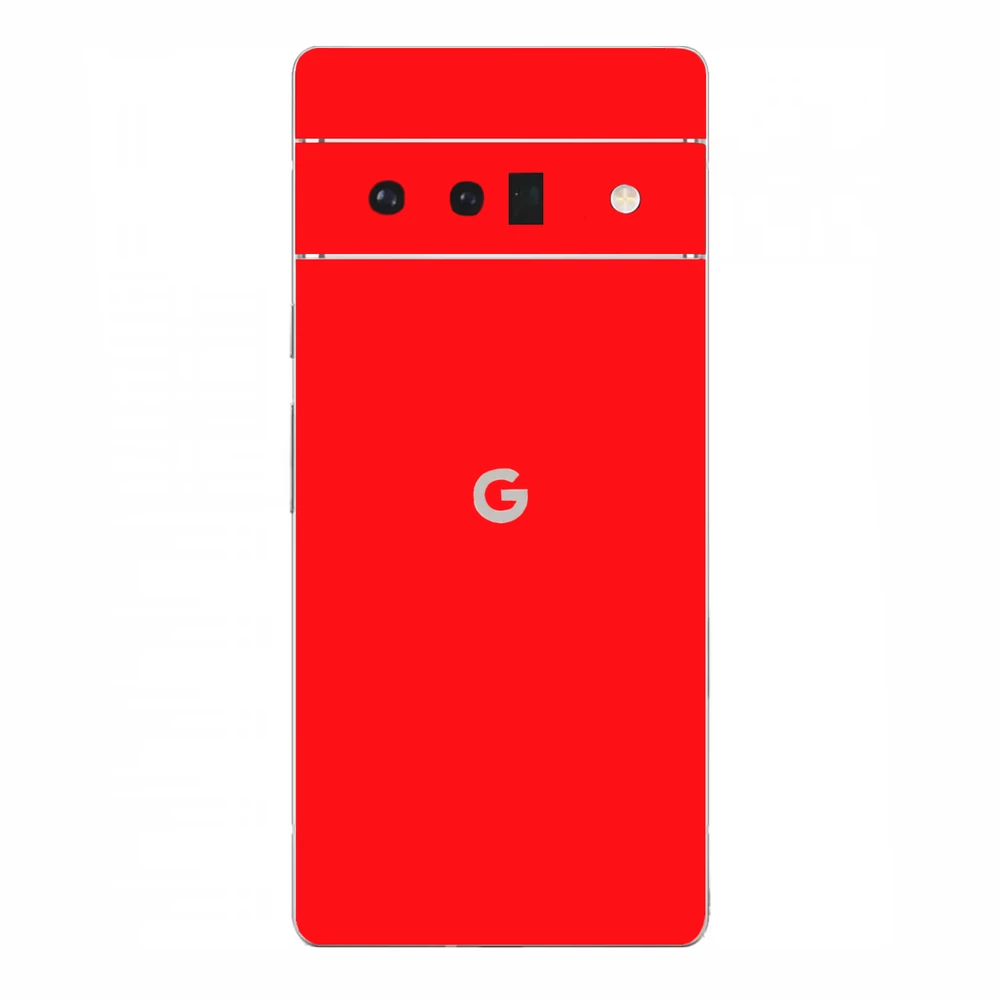 Pixel 6 Pro - Fényes piros hátlap fólia