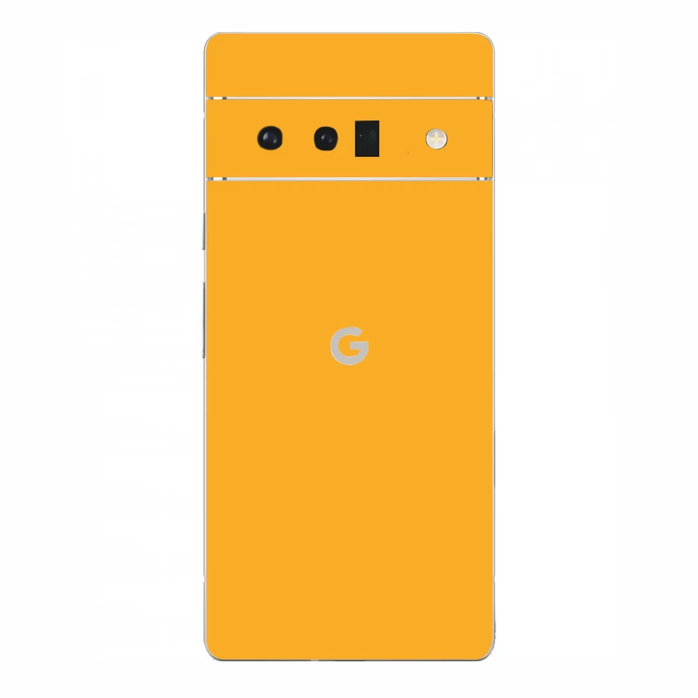Pixel 6 Pro - Fényes sárga hátlap fólia