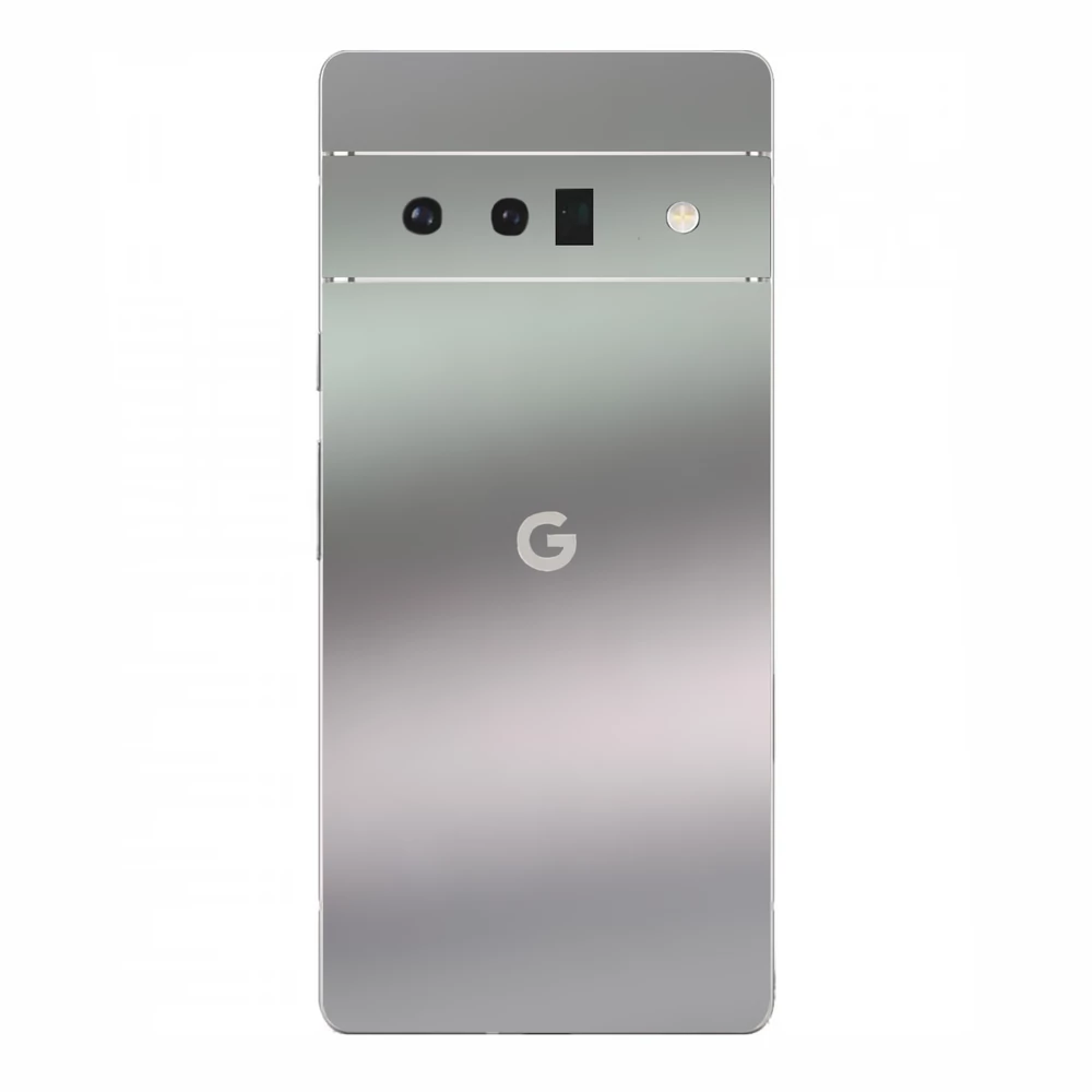 Pixel 6 Pro - Matt króm ezüst hátlap fólia