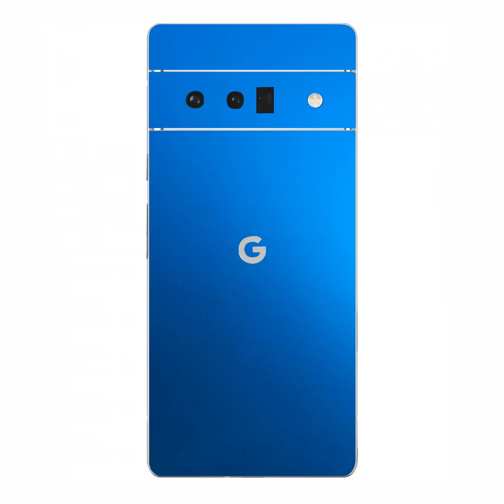 Pixel 6 Pro - Matt króm világoskék hátlap fólia