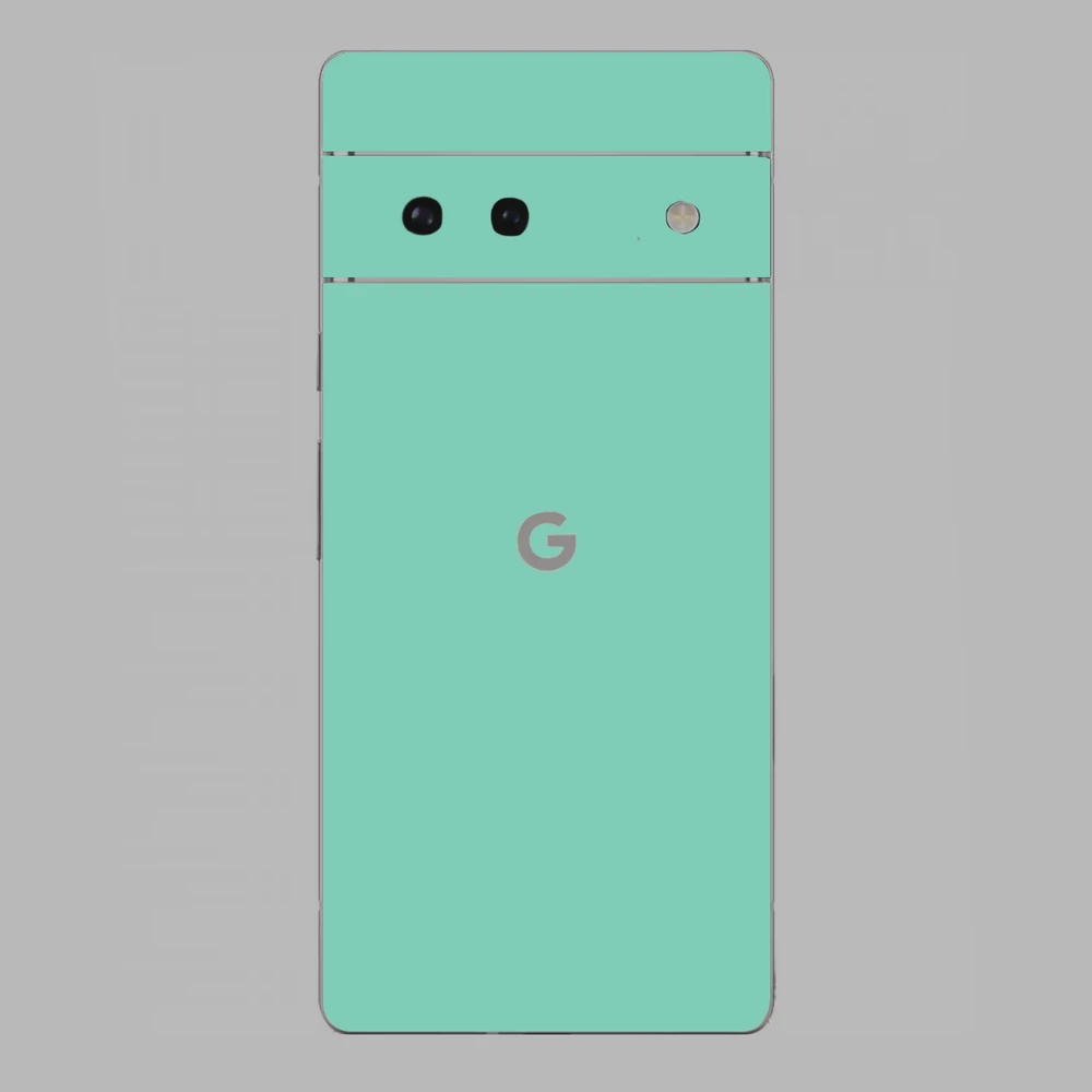 Pixel 6A - Fényes tiffany blue hátlap fólia