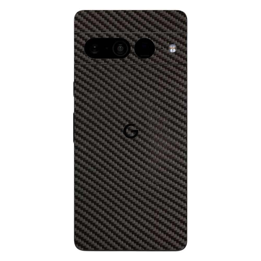 Pixel 7 Pro - 3D fekete karbon hátlap fólia