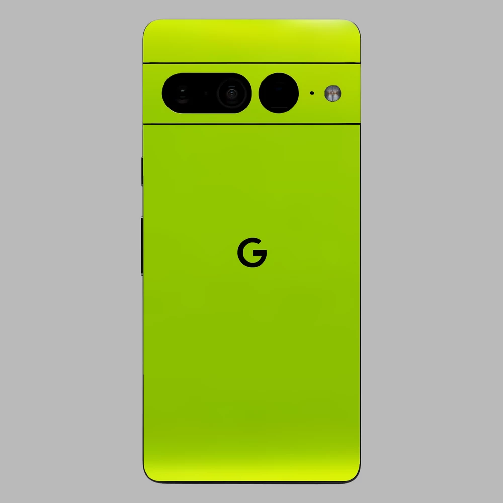 Pixel 7 Pro - Fényes metál lime hátlap fólia