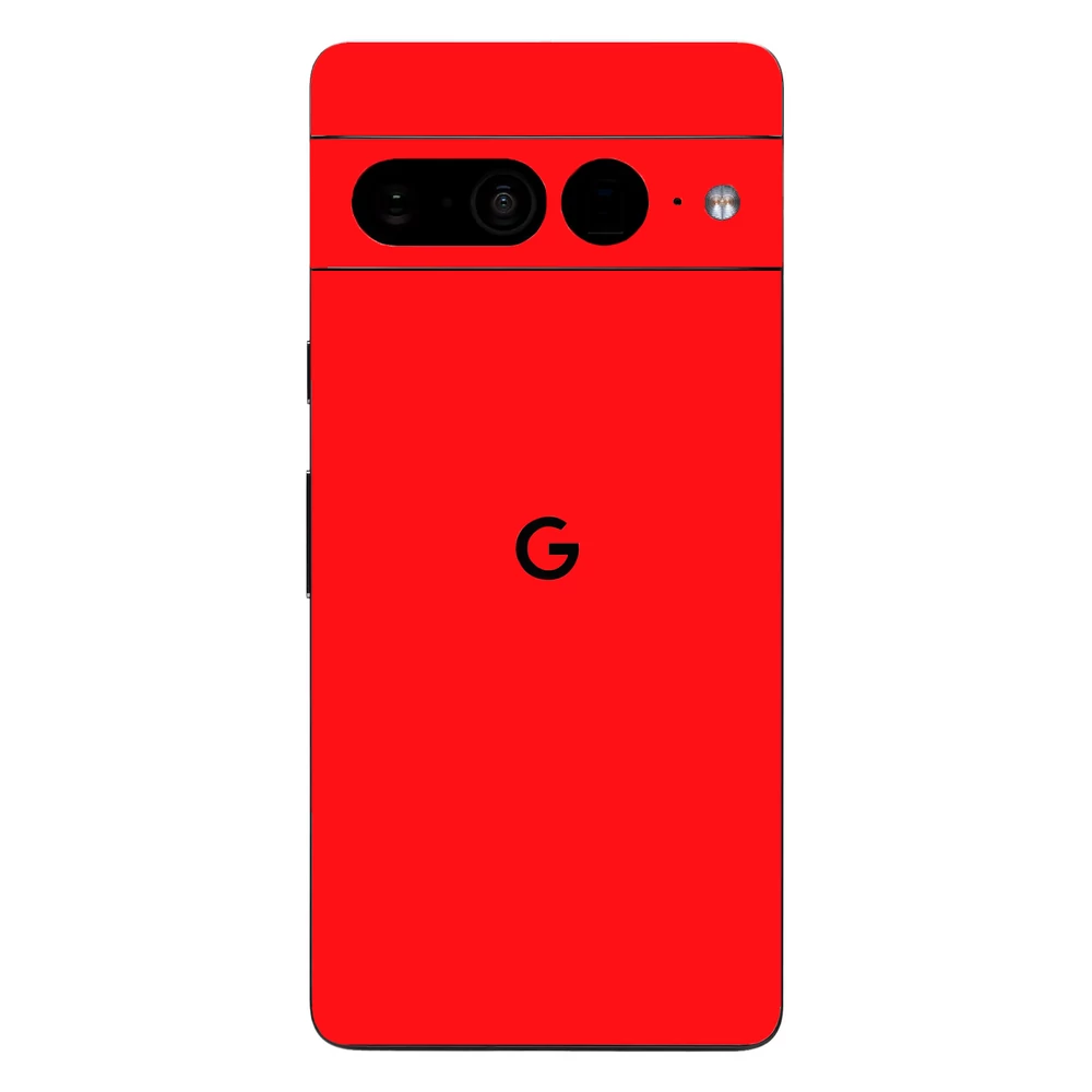 Pixel 7 Pro - Fényes piros hátlap fólia
