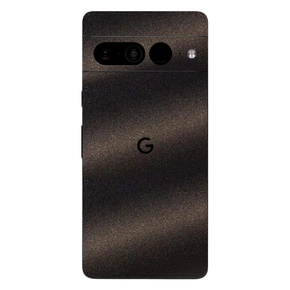 Pixel 7 Pro - Szemcsés matt fekete hátlap fólia