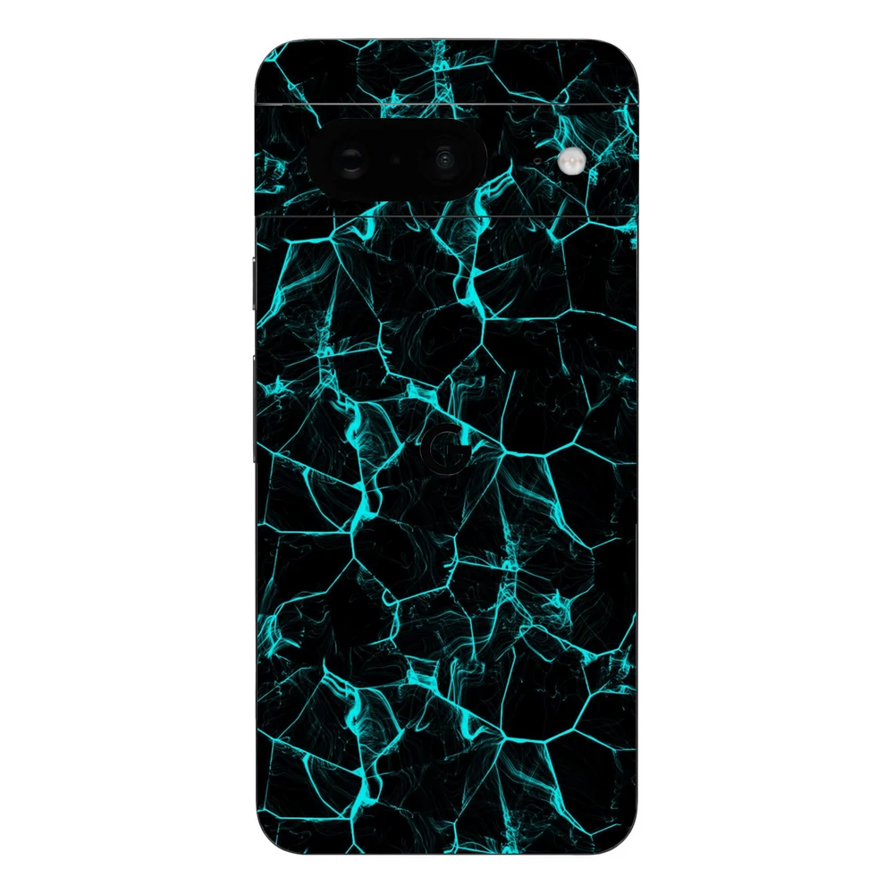 Pixel 8 - Kék füstcsíkos hátlap fólia