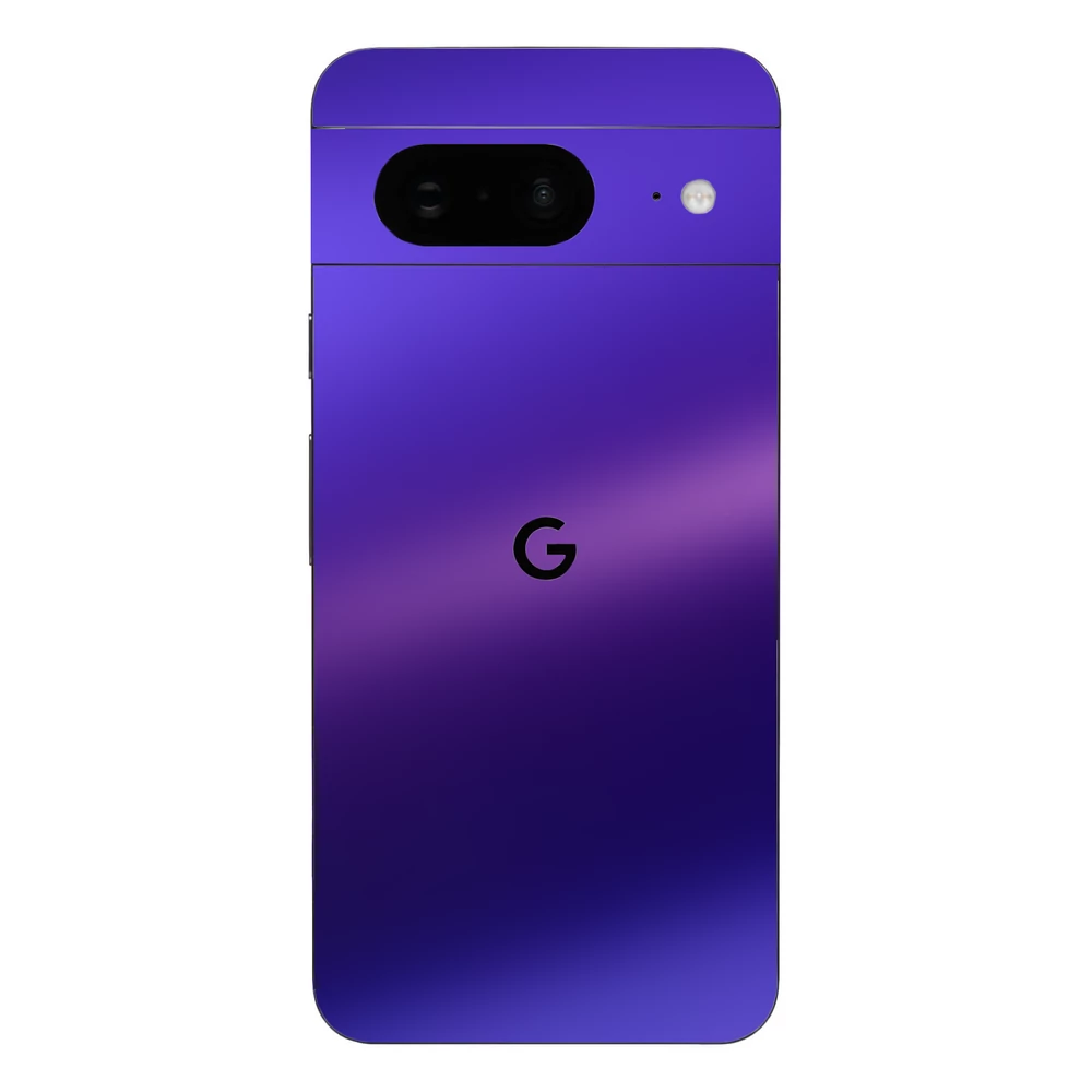 Pixel 8 - Matt króm szatén lila hátlap fólia