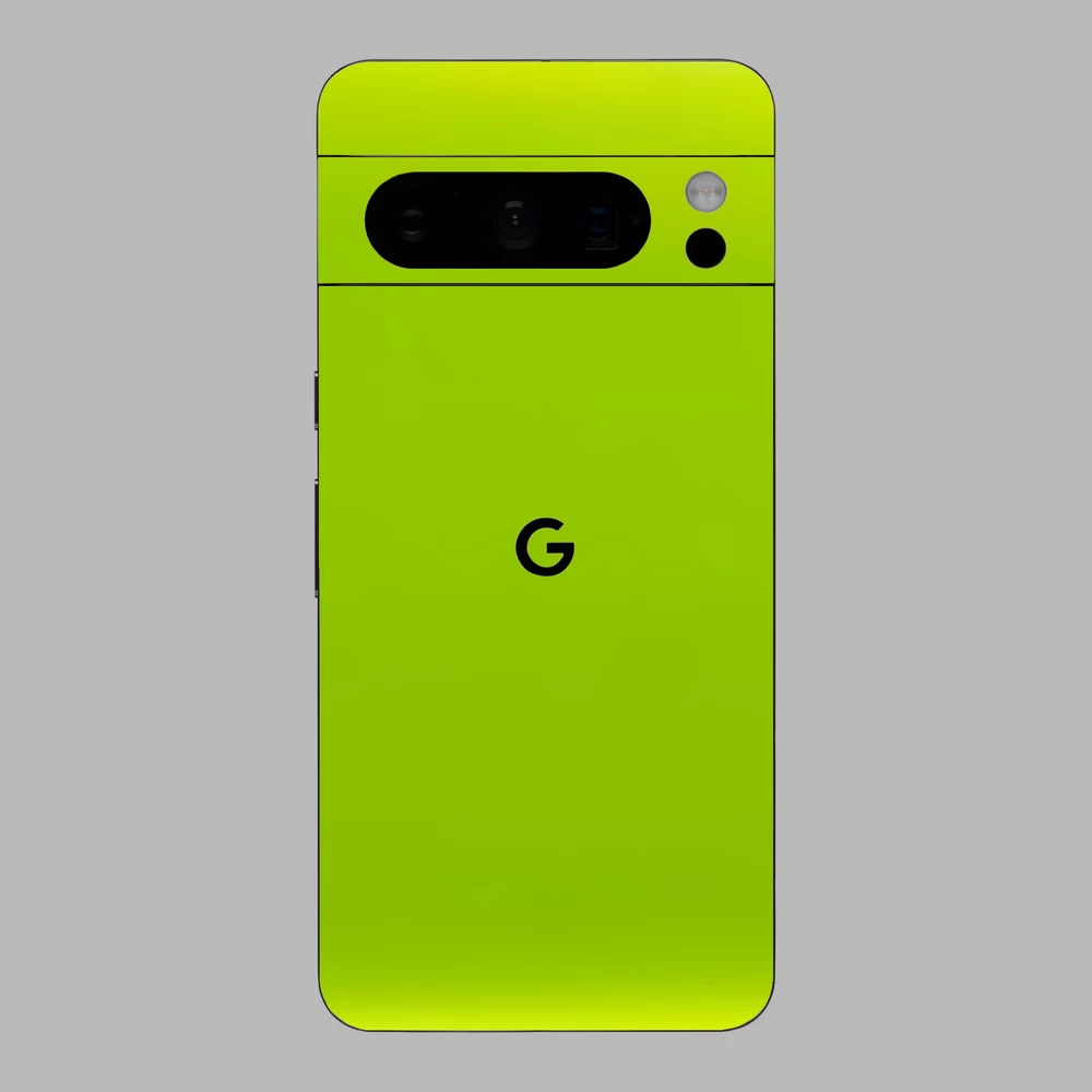 Pixel 8 Pro - Fényes metál lime hátlap fólia