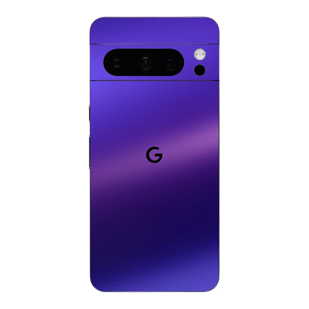 Pixel 8 Pro - Matt króm szatén lila hátlap fólia