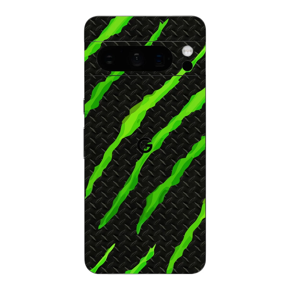Pixel 8 Pro - Zöld karmolásos hátlap fólia
