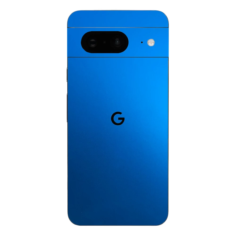 Pixel 8a - Matt króm világoskék hátlap fólia