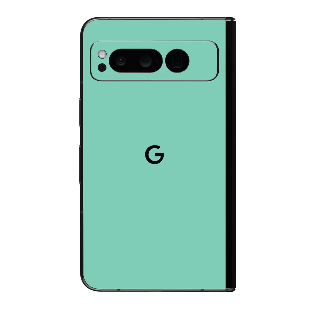 Pixel Fold - Fényes tiffany blue hátlap fólia
