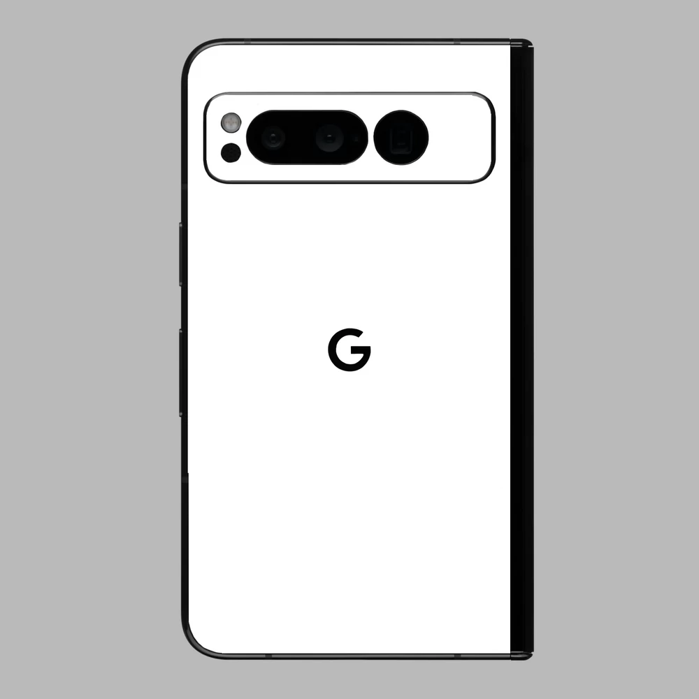 Pixel Fold - Matt fehér hátlap fólia