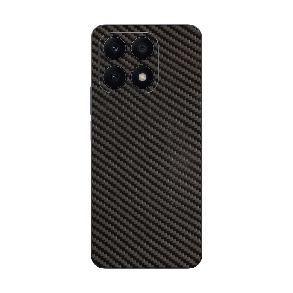 Honor X8a - 3D fekete karbon hátlap fólia