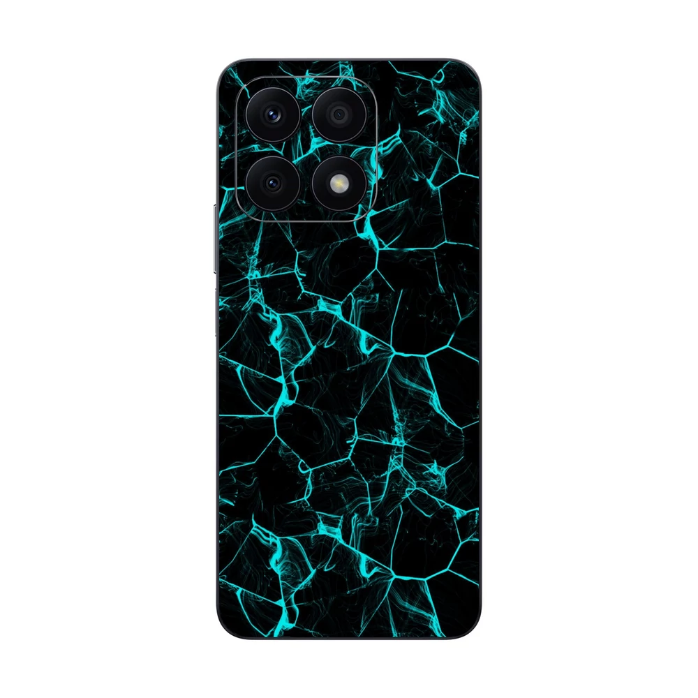 Honor X8a - Kék füstcsíkos hátlap fólia
