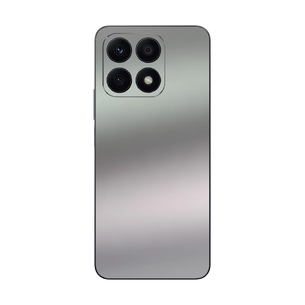 Honor X8a - Matt króm ezüst hátlap fólia