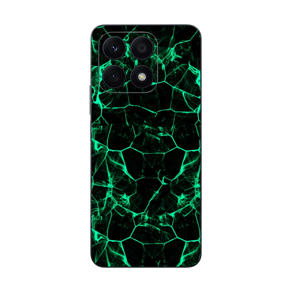 Honor X8a - Zöld füstcsíkos hátlap fólia