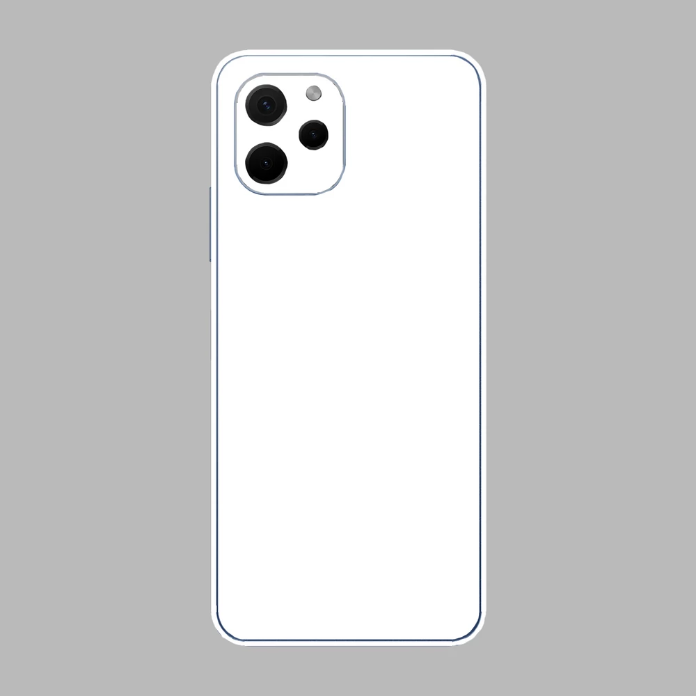 Huawei Nova Y61 - Matt fehér hátlap fólia