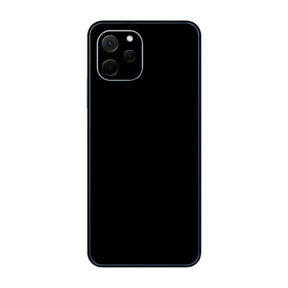 Huawei Nova Y61 - Matt fekete hátlap fólia