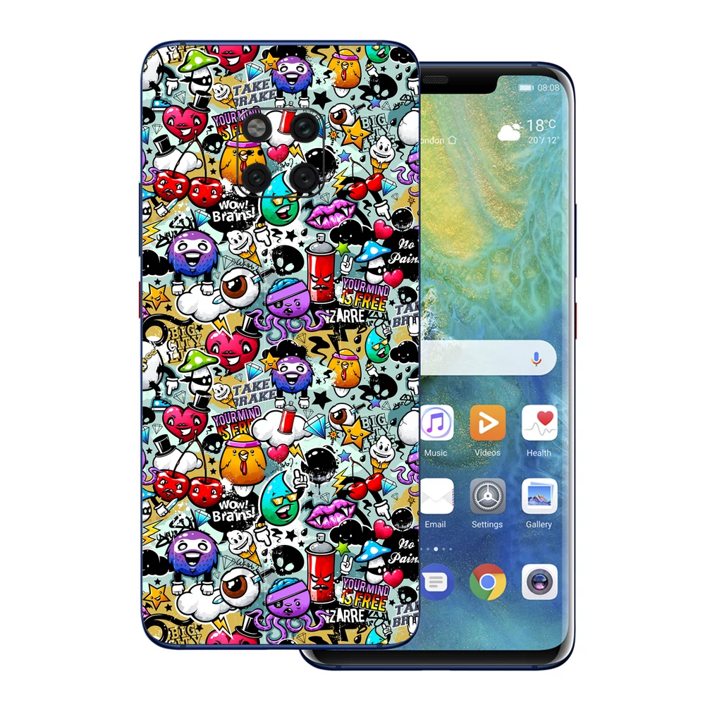 Huawei Mate 20 Pro - Matricabomba hátlap fólia
