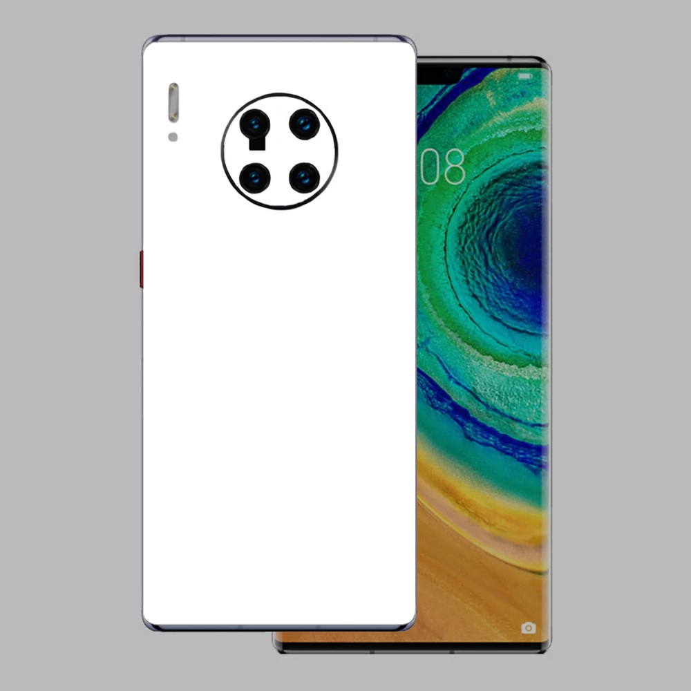Huawei Mate 30 Pro - Matt fehér hátlap fólia