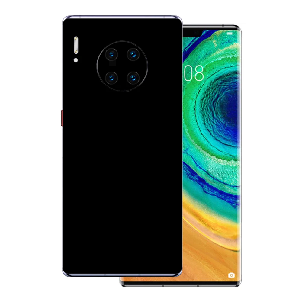 Huawei Mate 30 Pro - Matt fekete hátlap fólia