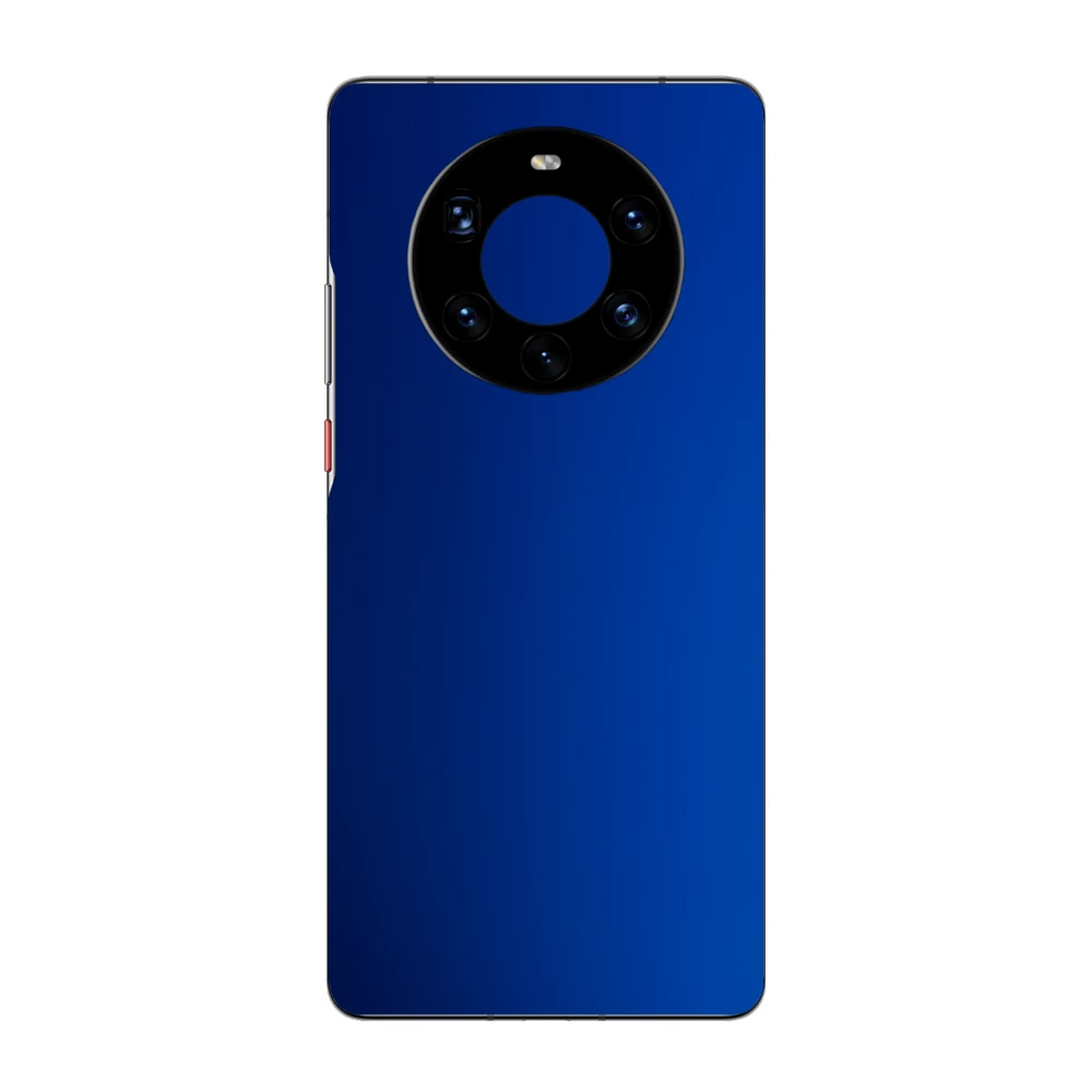 Huawei Mate 40 Pro - Matt króm sötétkék hátlap fólia