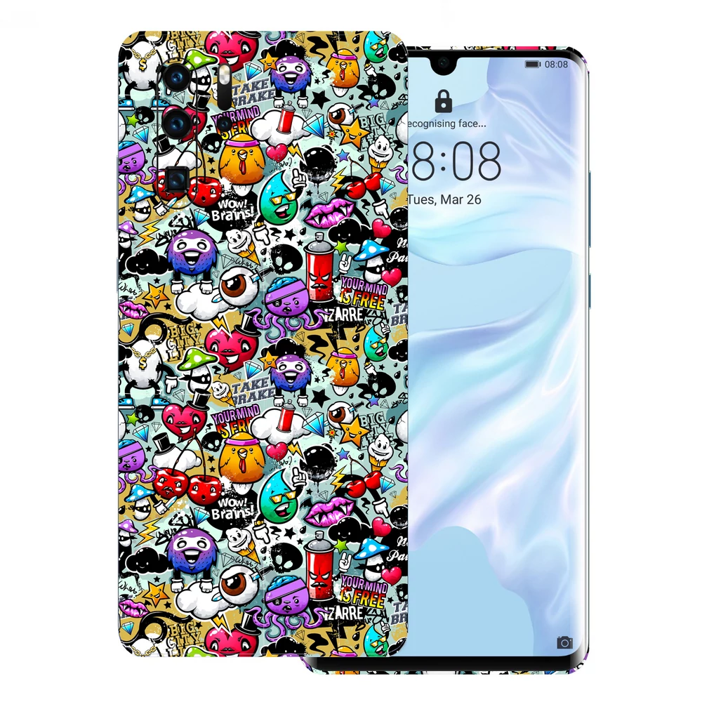 Huawei P30 Pro - Matricabomba hátlap fólia
