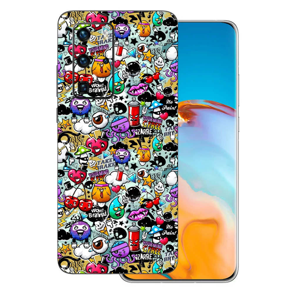 Huawei P40 Pro - Matricabomba hátlap fólia