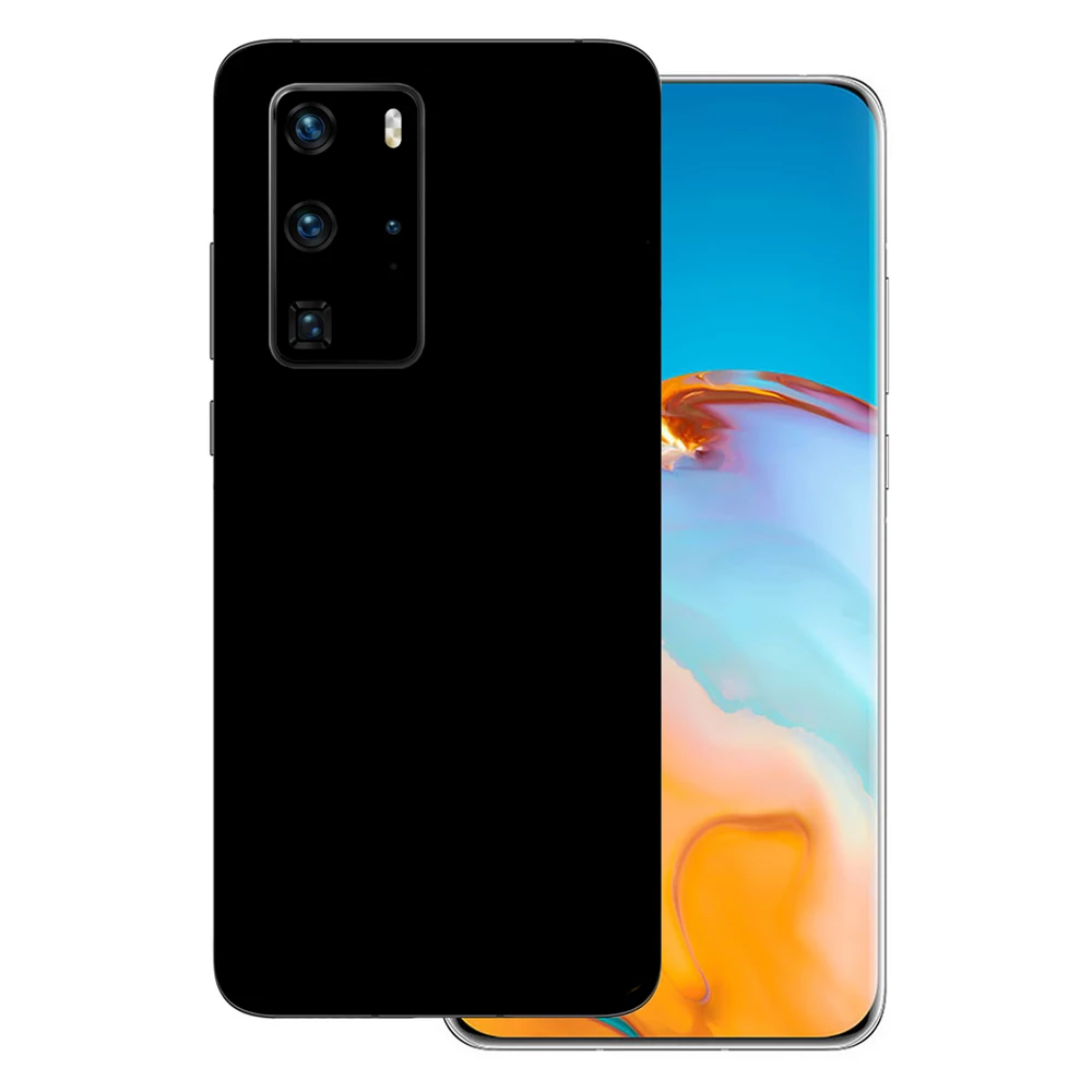 Huawei P40 Pro - Matt fekete hátlap fólia