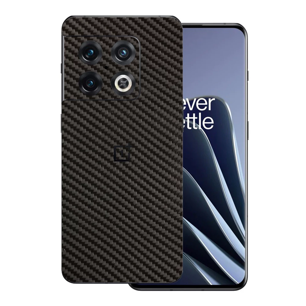 OnePlus 10 Pro - 3D fekete karbon hátlap fólia