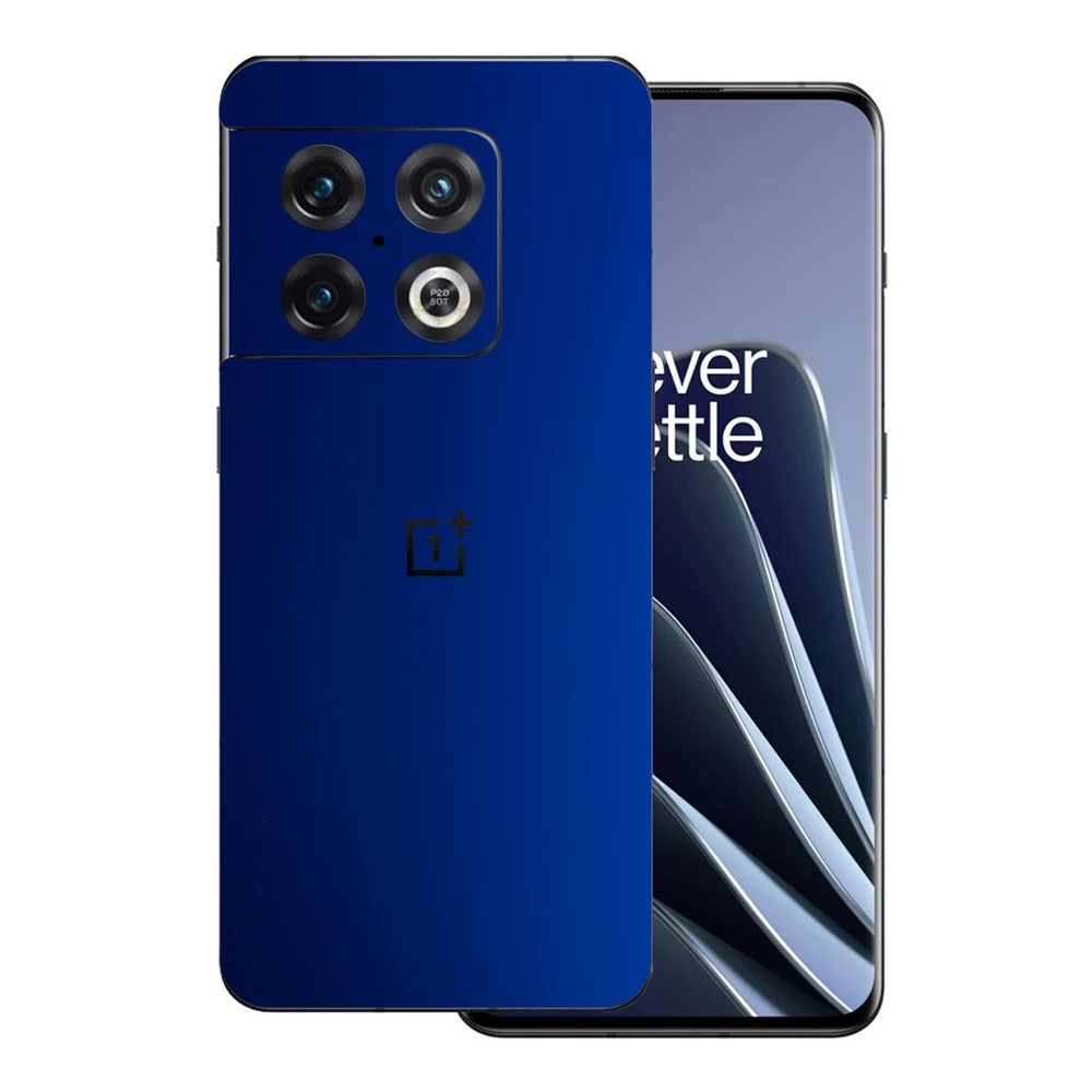 OnePlus 10 Pro - Matt króm sötétkék hátlap fólia