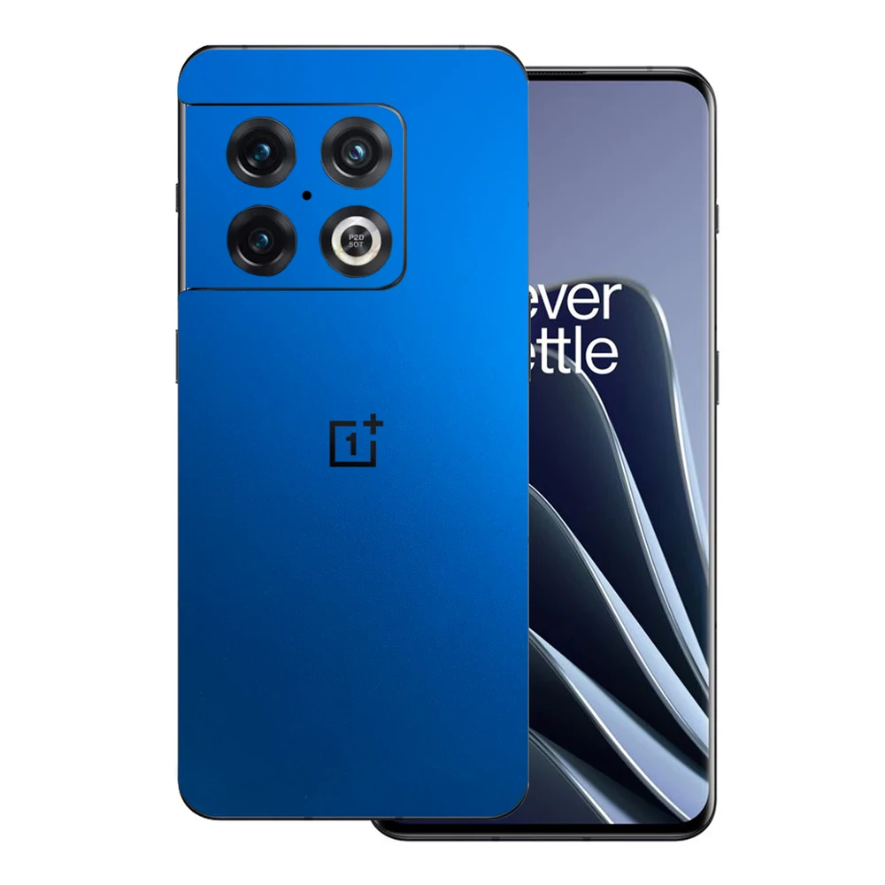 OnePlus 10 Pro - Matt króm világoskék hátlap fólia